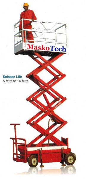 High Rise Scissor Lift Table